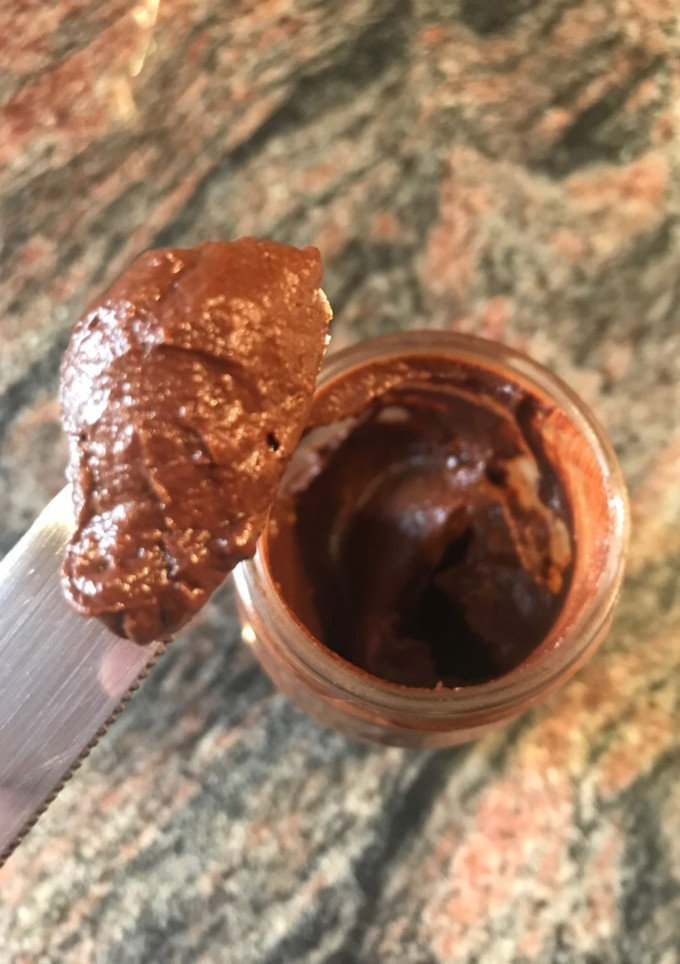 Una foto de Nocilla casera