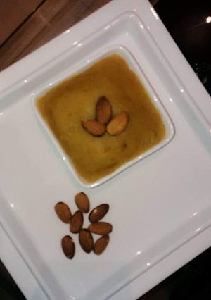 A picture of Chana Dal Halwa.