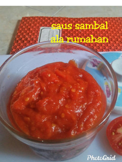 Foto resep *saus sambel ala rumahan*