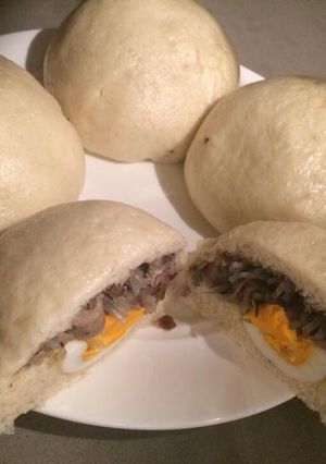 A picture of Steamed bun.