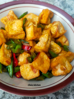 Foto resep Oseng Buncis Tahu Saus Tiram