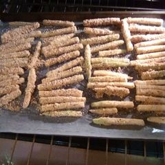 A picture of Zucchini Fries.