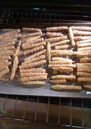 A picture of Zucchini Fries.