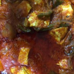 A picture of Kadhai paneer.