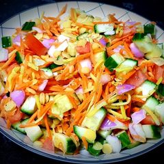 A picture of Dal Veg Salad.