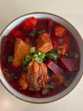 Vietnamese Beet Soup (Canh Củ Dền)