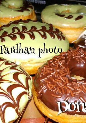 Foto resep Donat glaze avokado