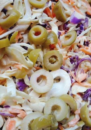 Una foto de Ensalada de repollo estilo americano