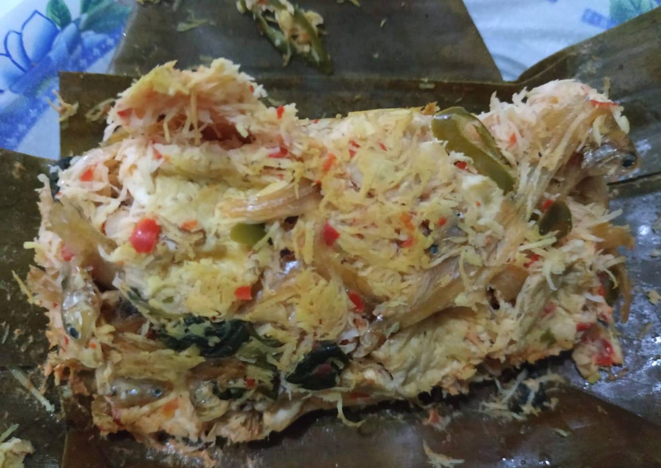 Botok tahu tempe teri