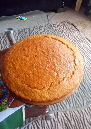 A picture of Orange cake #festiveseasoncontestkakamega #authormarathon.