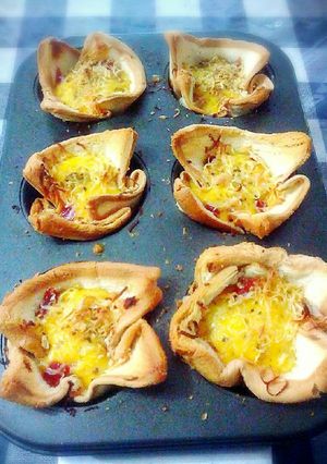 Foto resep Bread Pizza Muffin