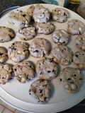 Blueberry White Chocolate Cookies GF