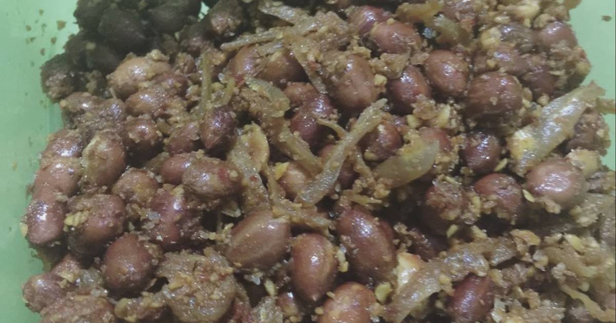 Kacang Kriuk Resep Kacang  teri kering oleh Chie Sucitra Cookpad