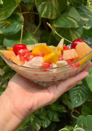 A picture of Fruit cream.