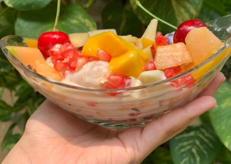 Easiest Way to Prepare Quick Fruit cream