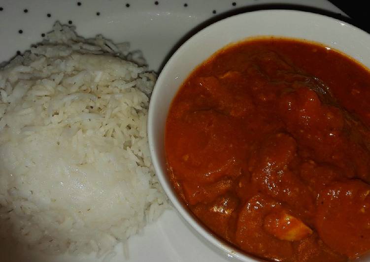 Get Lunch of My chicken curry (Indian style)