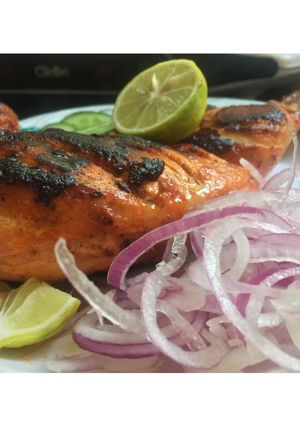 A picture of Chicken Tikka.