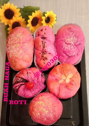 Foto resep Roti buah naga