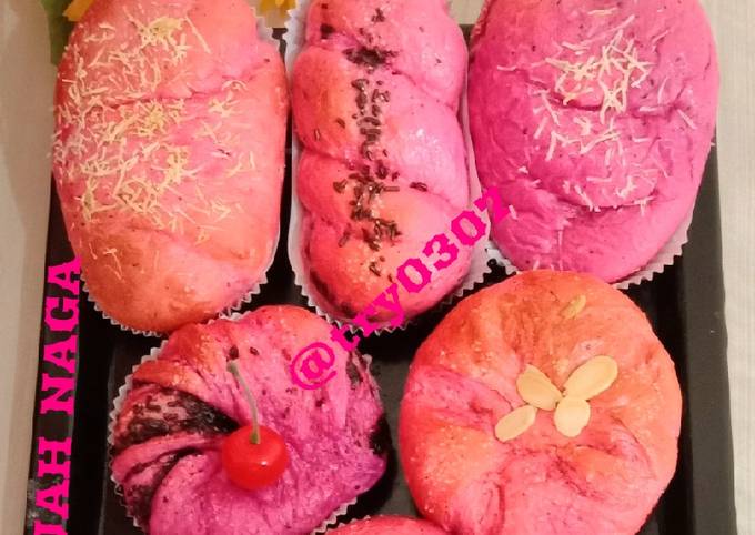 Resep Roti Buah Naga Oleh Try Yulianti Cookpad