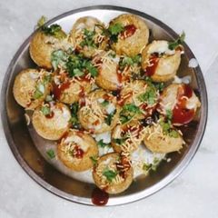 Dahi Puri A picture of Dahi Puri.