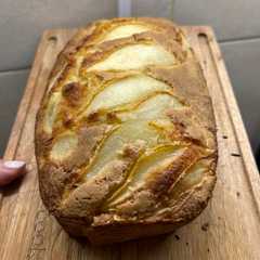 Una foto de Budín de peras 🍐 🍐🍐