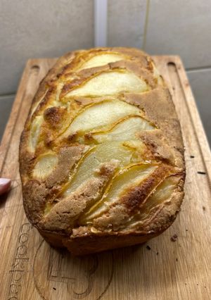 Una foto de Budín de peras 🍐 🍐🍐