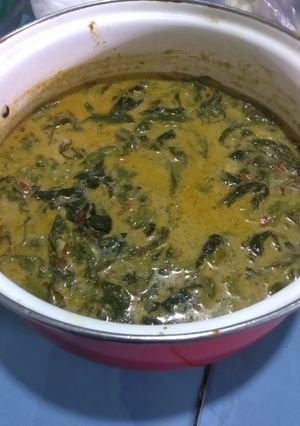 Foto resep Sayur santan daun singkong