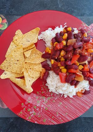 Une photo de Chili végétarien