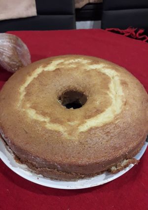 Una foto de Bizcochuelo de limón 🍋 esponjoso, súper fácil