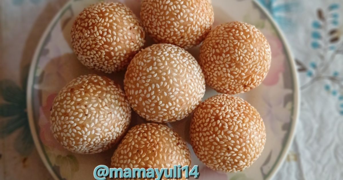 Onde-onde Kacang Hijau Lembut (anti gagal)