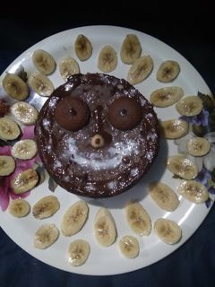 कोको इमोजी केक (Cocoa emoji cake recipe in Hindi) रेसिपी मुख्य फोटो