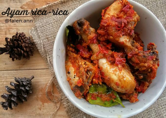 Ayam rica rica (khas manado)