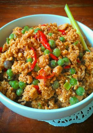 Foto resep Tumis leunca Oncom