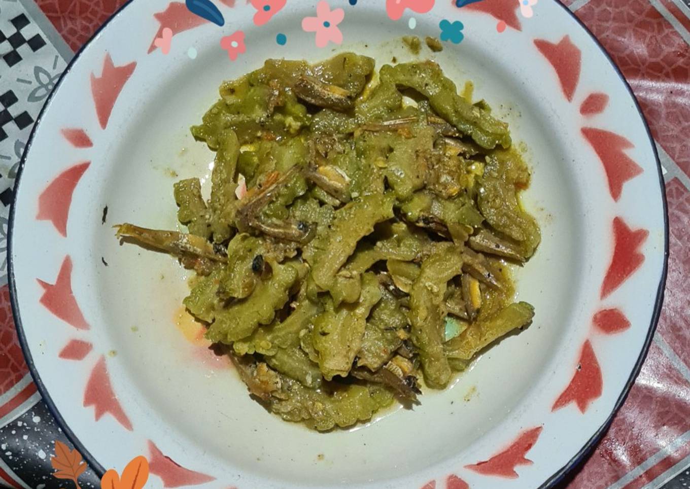 Oseng Pare Ikan Teri