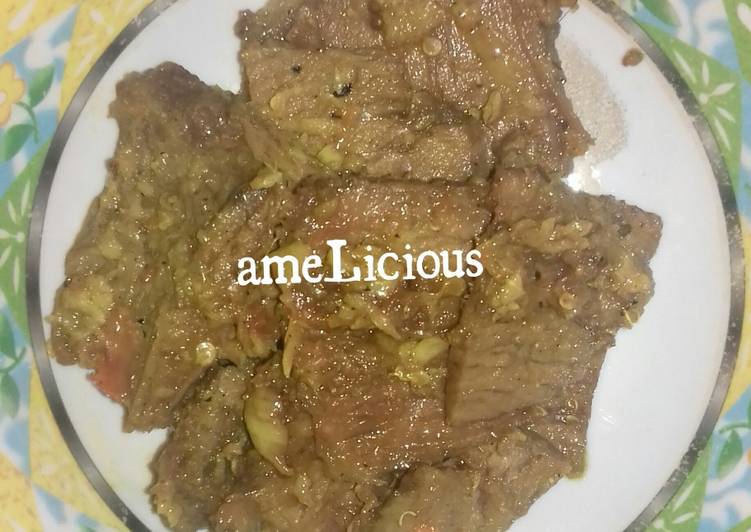 Resep Daging Bumbu Kunyit Anti Gagal