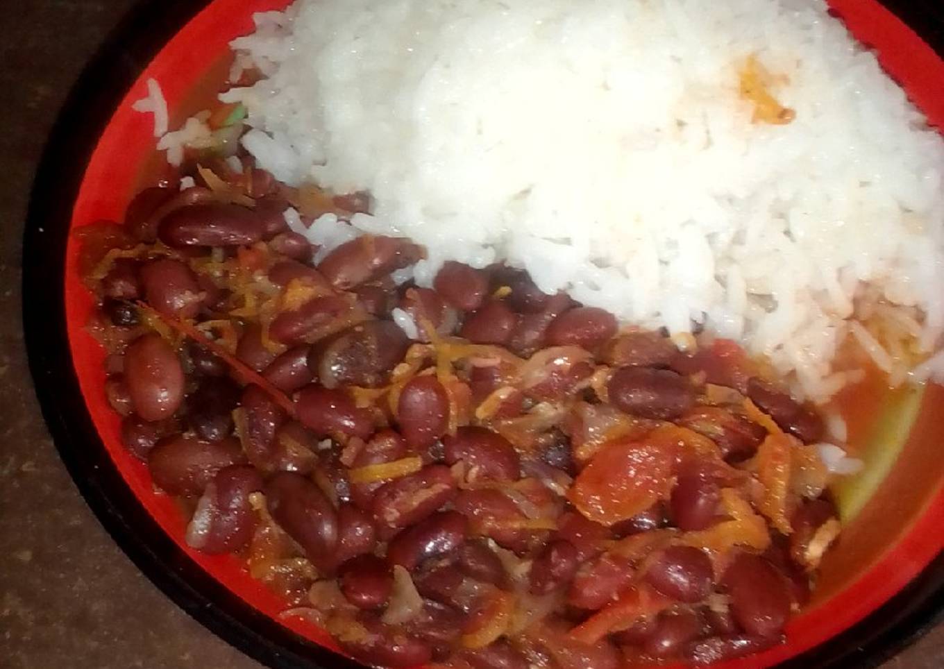 Rice and beans
