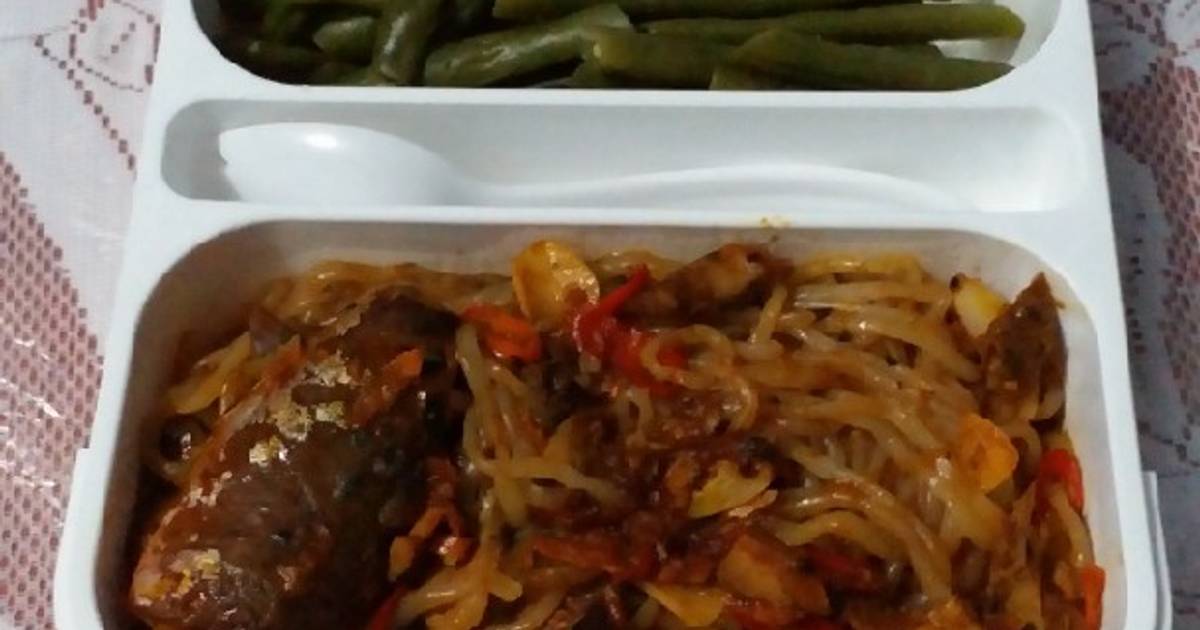 Resep Shirataki Sarden (Menu Diet) oleh Ghea Ragil Ambar Prativi Cookpad