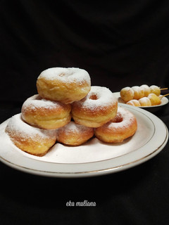 Foto resep Donat labu kuning lembut (tips dan trik)