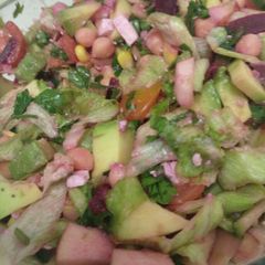 A picture of Loaded flavour explosion salad.