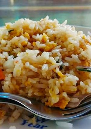 A picture of 🍅tomato rice🍅.