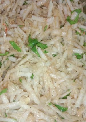 A picture of Radish Salad.