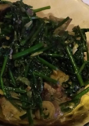 Foto resep Tumis pakis pedas