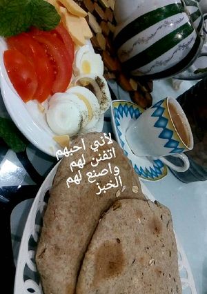 صورة لوصفة خبز