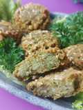 Falafel طريقة عمل أطيب kacang arab perkedel vegetarian dietفلافل