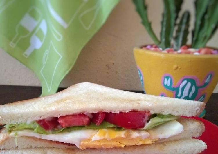 YUK DICOBA! Resep Rahasia Simple Sandwich