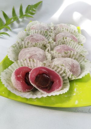 Foto resep 74. Mochi Isi Coklat