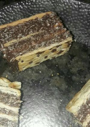 Una foto de Turrón de avena fácil