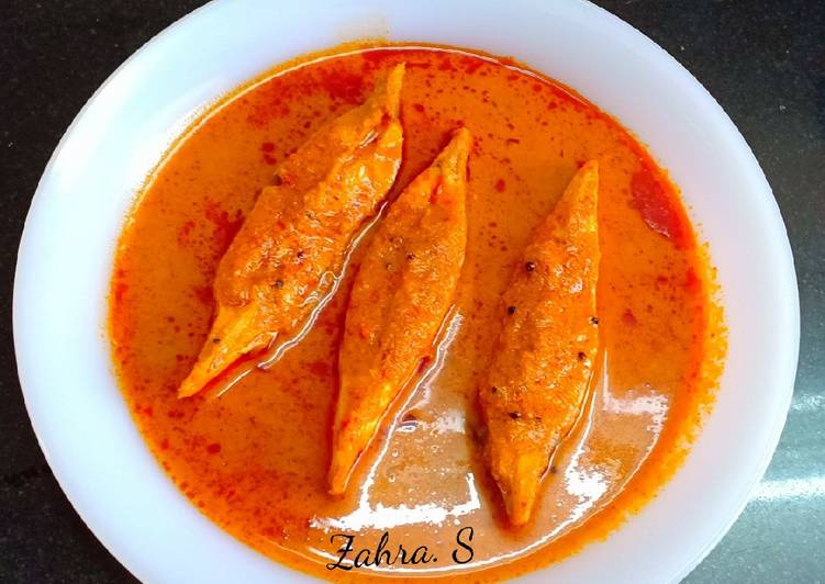 How to Make Recipe of Fish Curry Pomfret