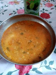 عکسی از دستور سوپ جو😋