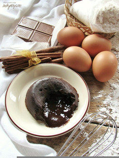 Foto resep Choco Lava Cake #postingrame2_cakenomixer